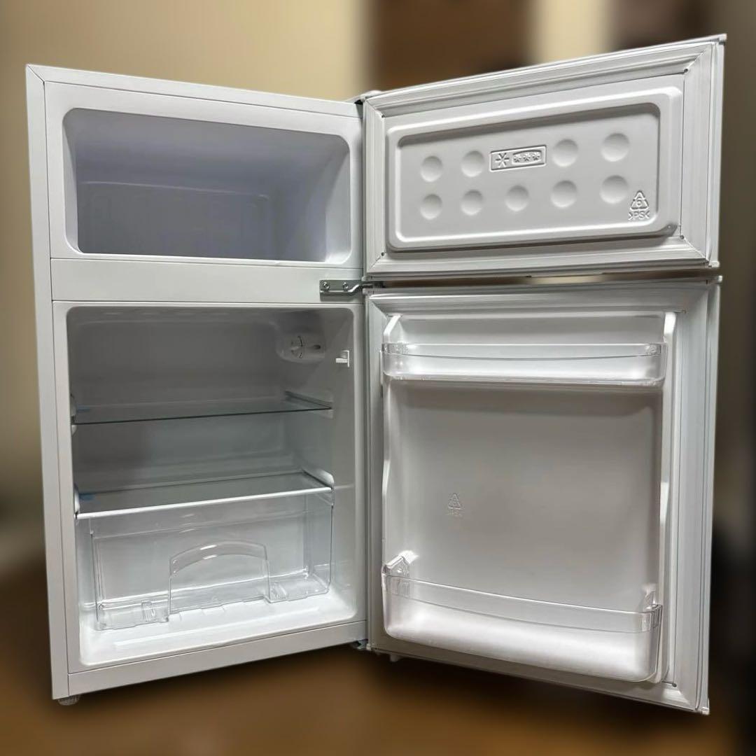 ELSONIC 2024年製 冷蔵庫 2ドア/右開き/85L