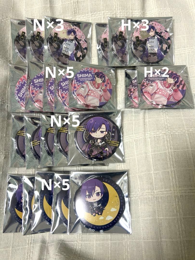 志麻 夏ツアー 2025 缶バッジ まとめ売り