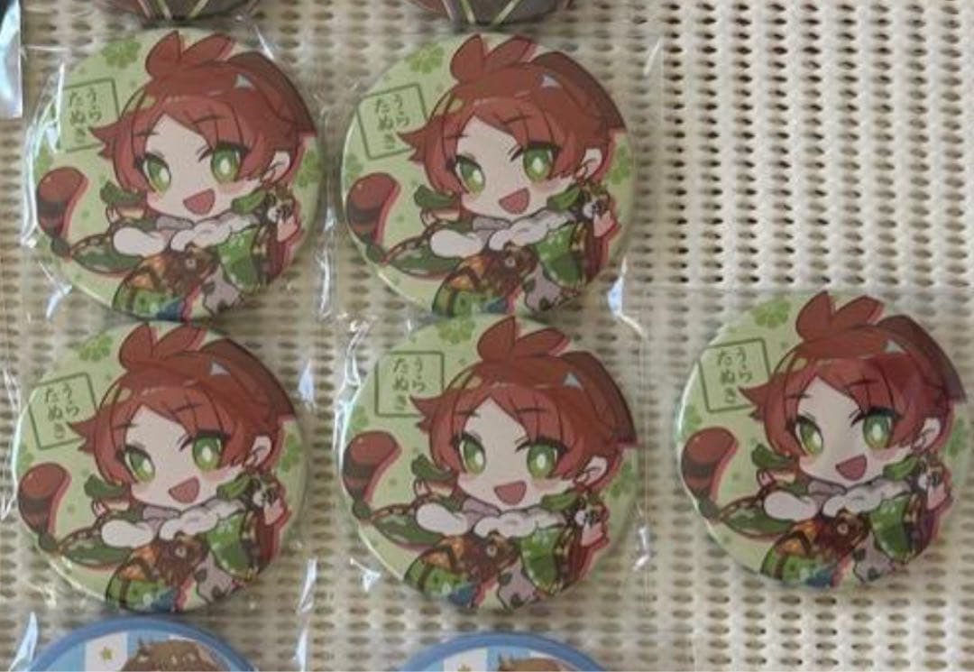 うらたぬき 缶バッジ 春ツ - メルカリ