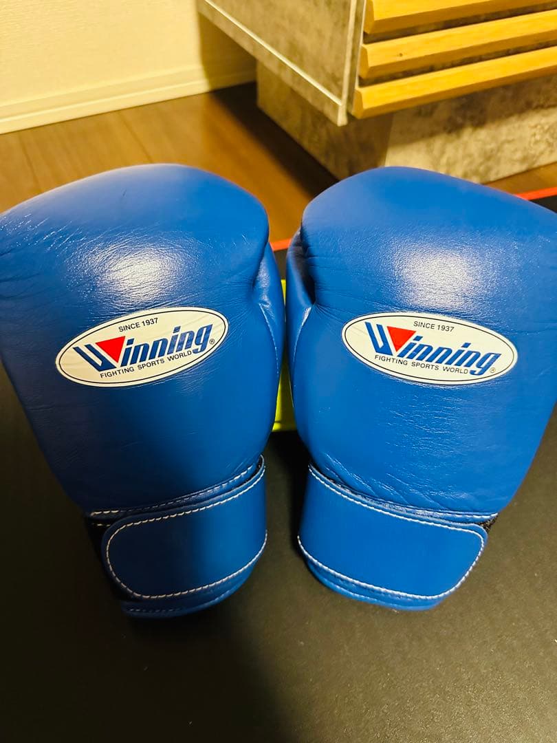 winning ウィニングボクシンググローブ ブルー 8オンス MS-200 Winning