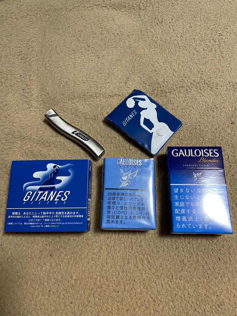 ジタンとゴロワーズ グッズと空箱セット - メルカリ