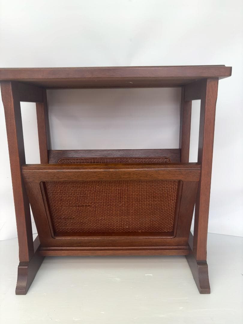 maruni 地中海シリーズ　ヴィンテージ マガジンラック 08c43