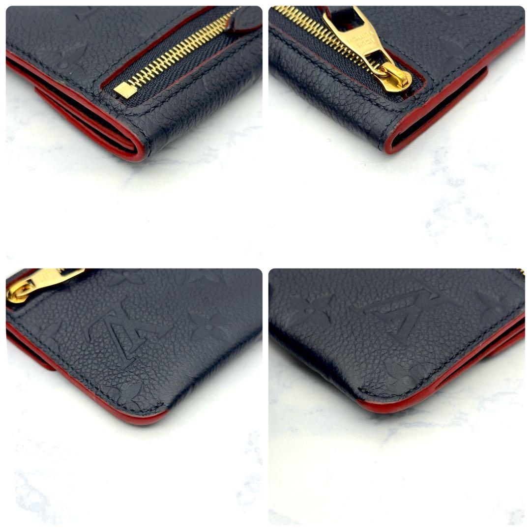 【新品級・レア】ルイヴィトン アンプラント ポシェットクレ マリーヌルージュ