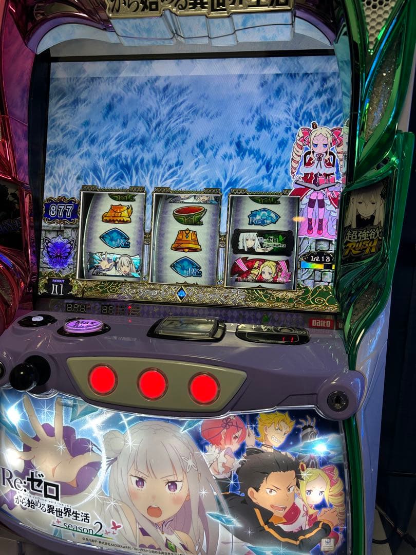 パチスロ ユニコーンガンダム スロット 6.5号機 データカウンター付き