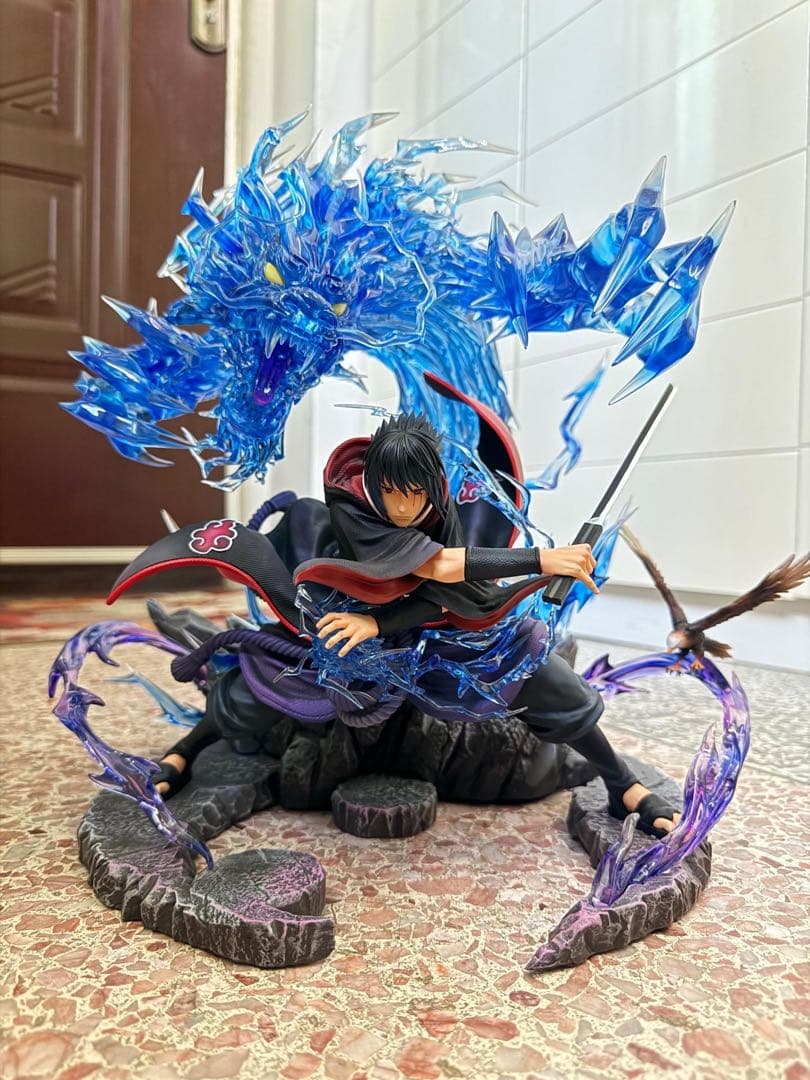 ナルト-疾風伝 うちはサスケ【鷹 】ガレージキット フィギュア1/8