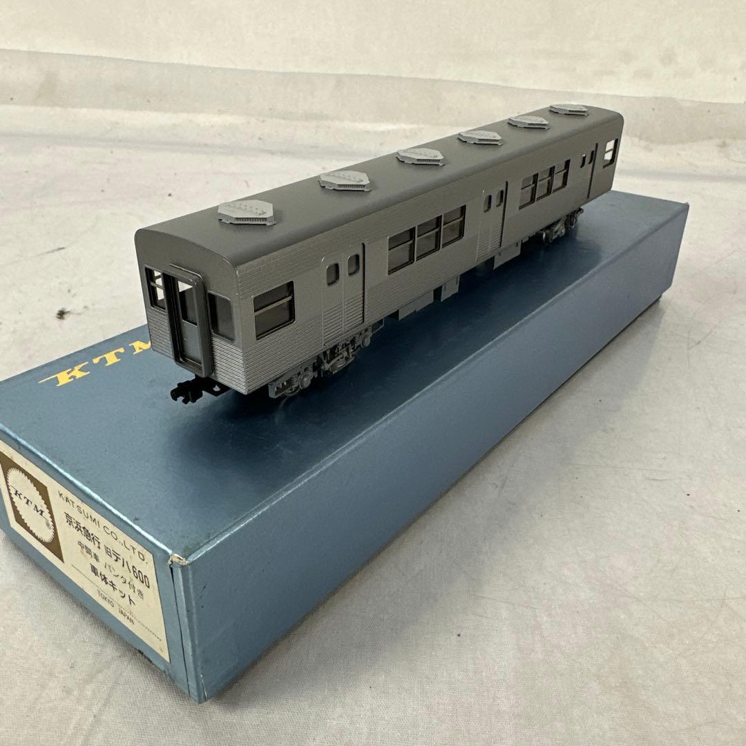 ▽KTM カツミ HOゲージ 京浜急行 旧デハ600 車体キット ジャンク