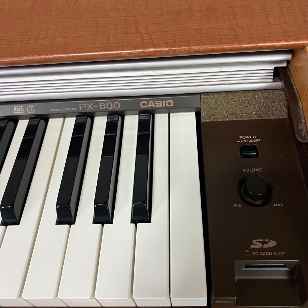 極美品】CASIO カシオ Privia PX-800電子ピアノ88鍵盤 ① CASIO PX