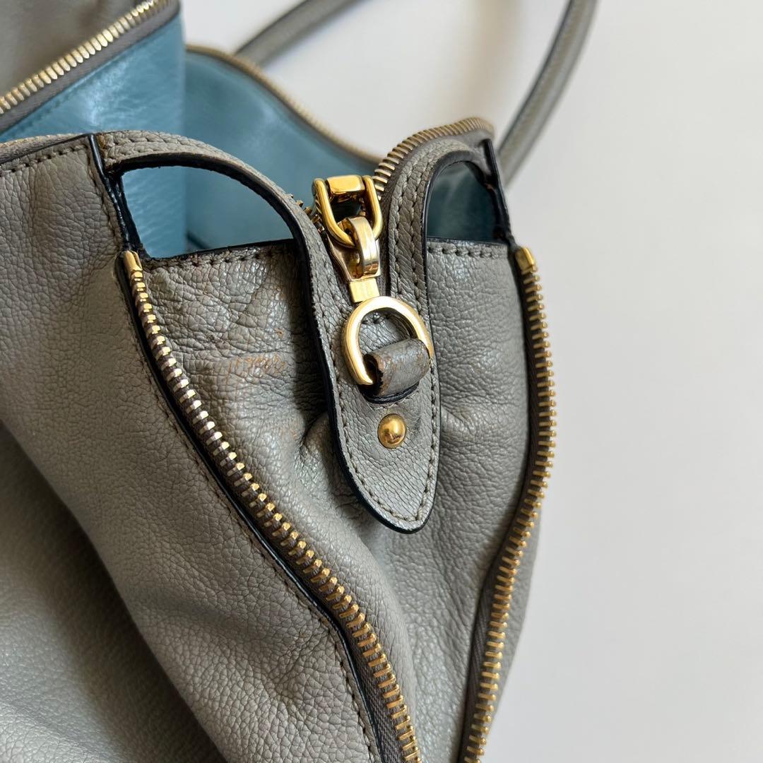 バッグ MIU MIU MADRAS 2WAY SHOULDER HAND BAG