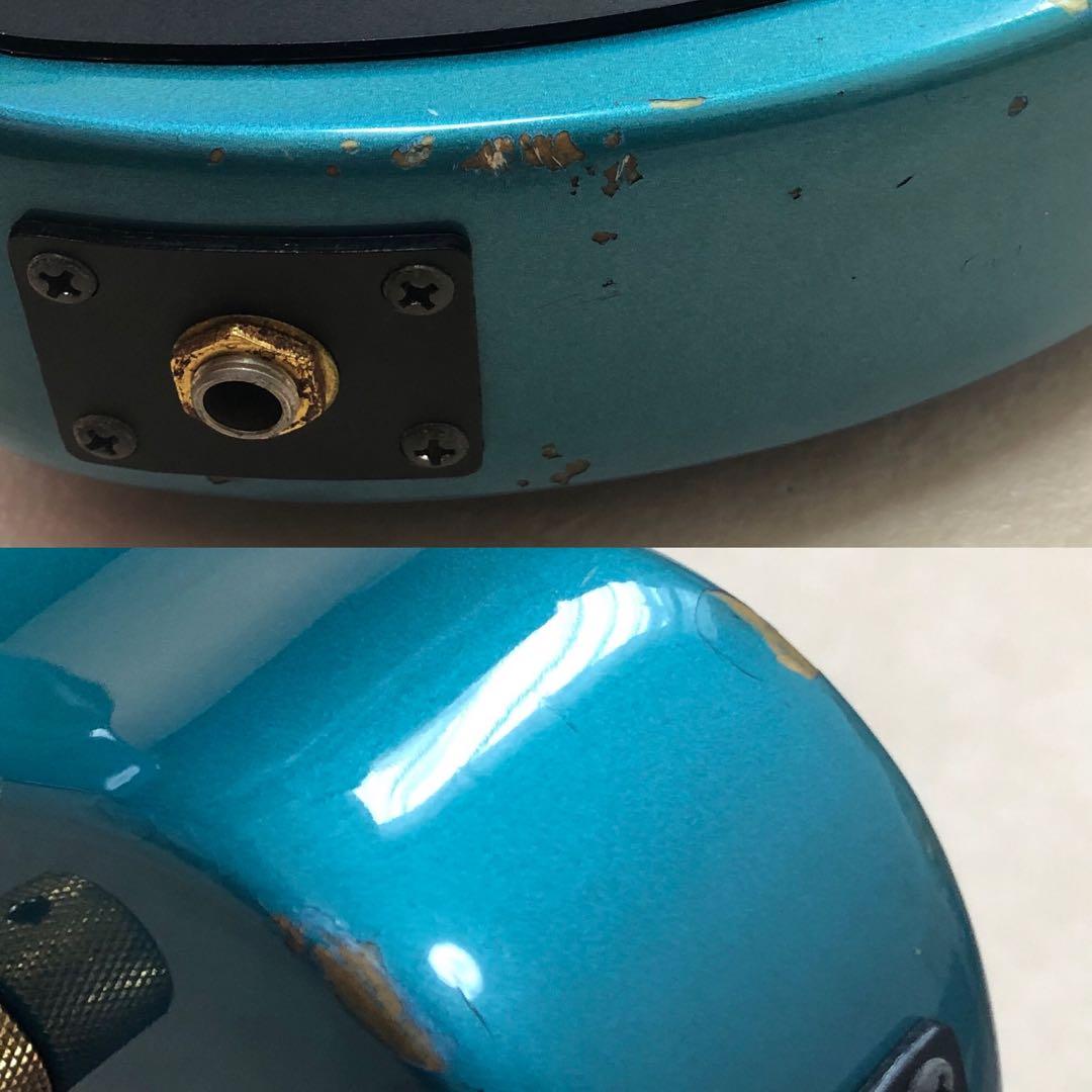 最終値下！【美品】ZO-3 芸達者 ターコイズ アンプ内蔵ミニギター