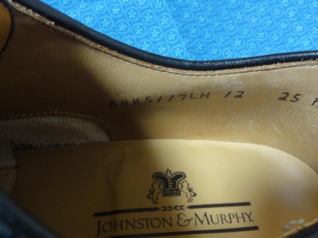 リーガル社製【廃盤】JOHNSTON&MURPHY アリストクラフト25㎝