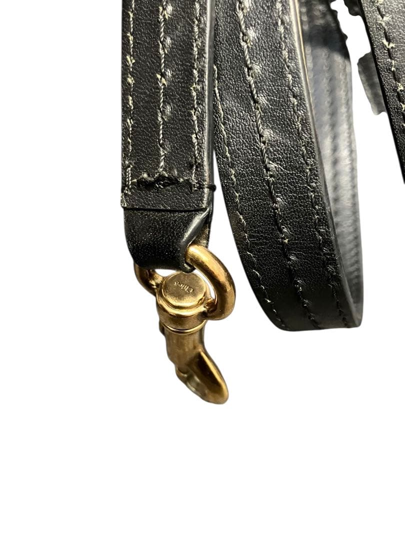 Chloe クロエ リトルアリス バイカラー2wayショルダーバッグ