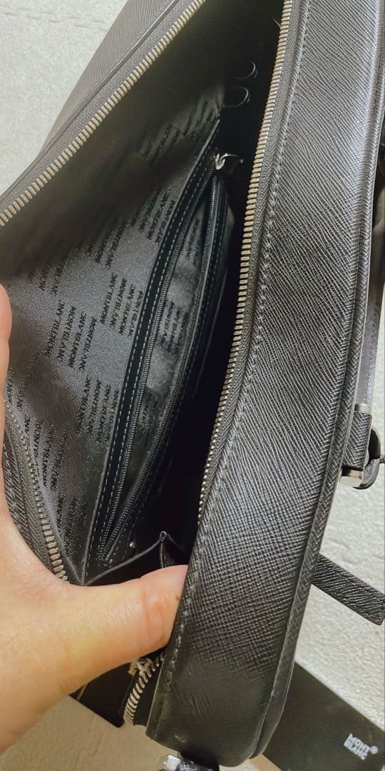 専用　極美品Montblanc サルトリアル ドックケース ブラック 保証書あり