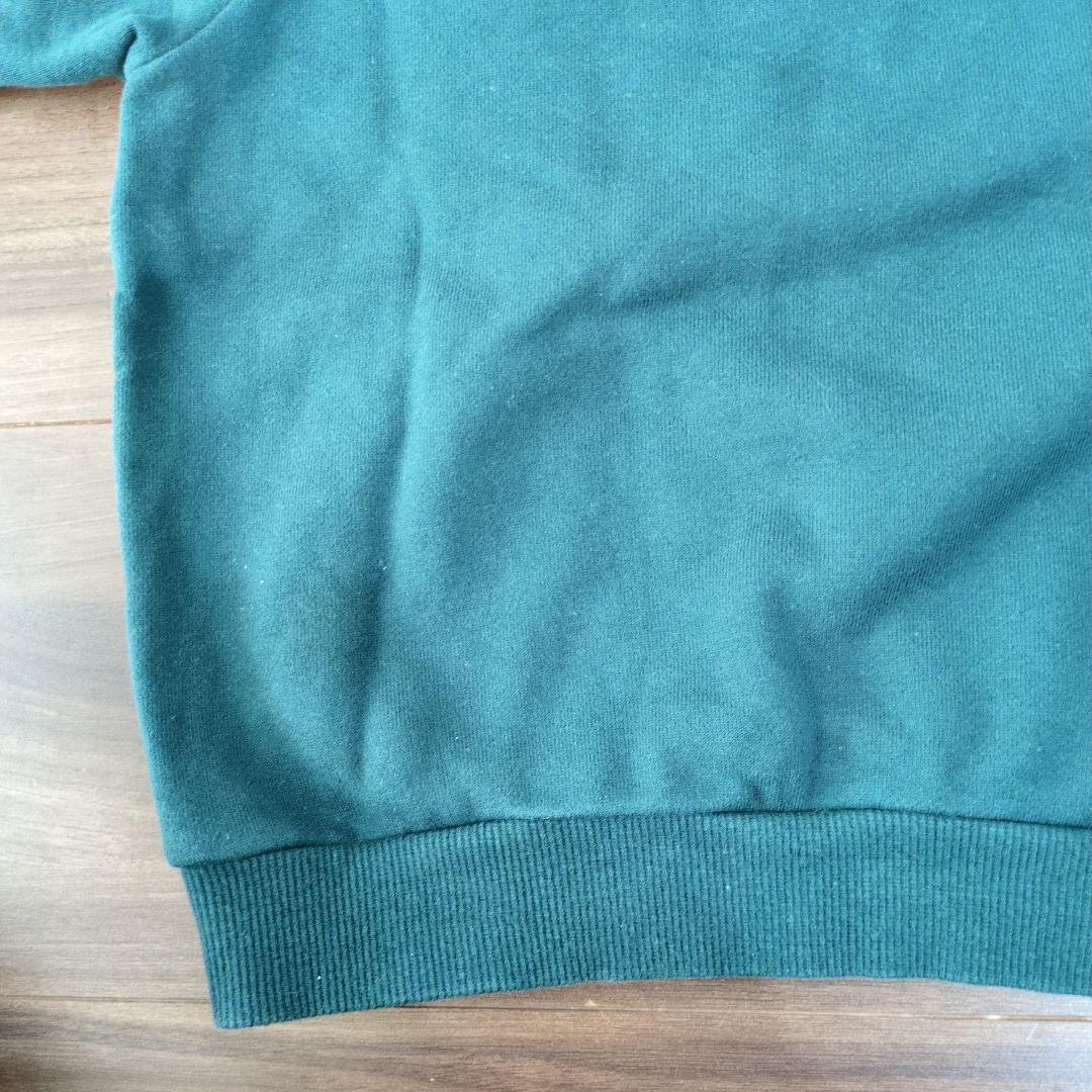 【美品】familiar　チェック袖　イギリス　兵隊　トレーナー　110