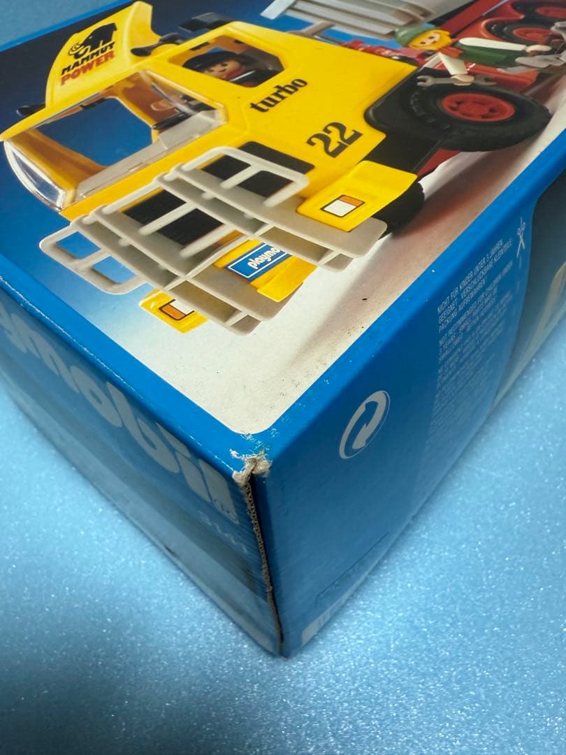 プレイモービル3141ダンプカー トレーラー 運搬車 工事車両playmobil