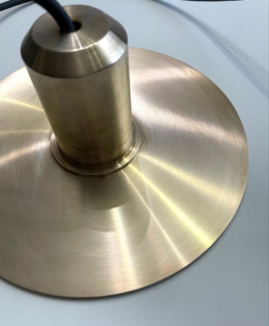 【ニューライトポタリー】bullet flat shade/190/brass