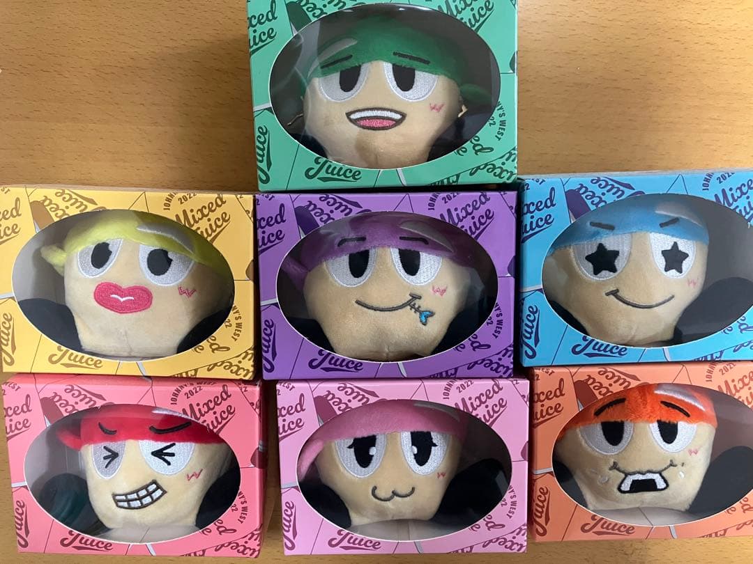 WEST. ぶらさげるヤツ ヤツぬい セット ぬいぐるみ マスコットキーホルダー