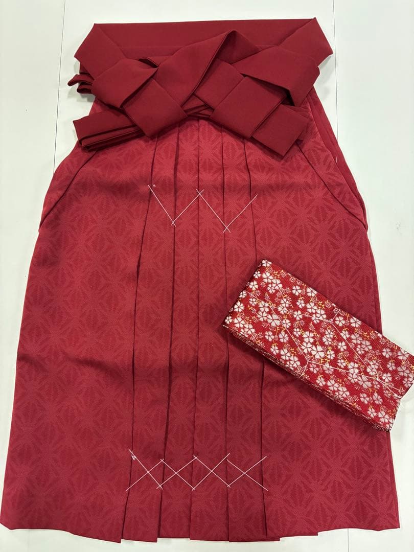 七五三　3歳女の子　着物・袴セット　ひさかたろまん　手鞠　アイボリー　八重桜