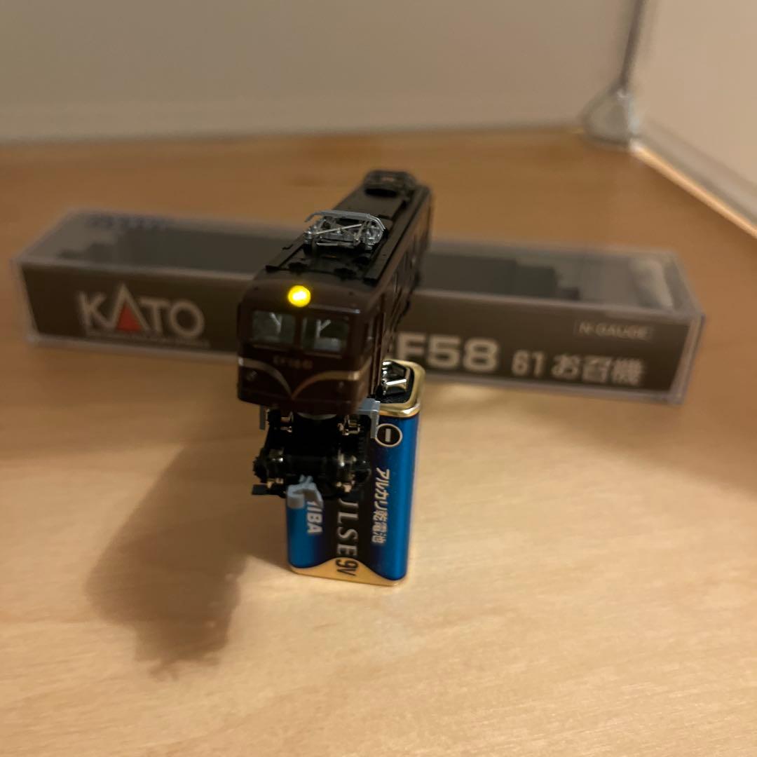 KATO 3038 EF58 61 お召機　パンタグラフ２個付き　新品未使用