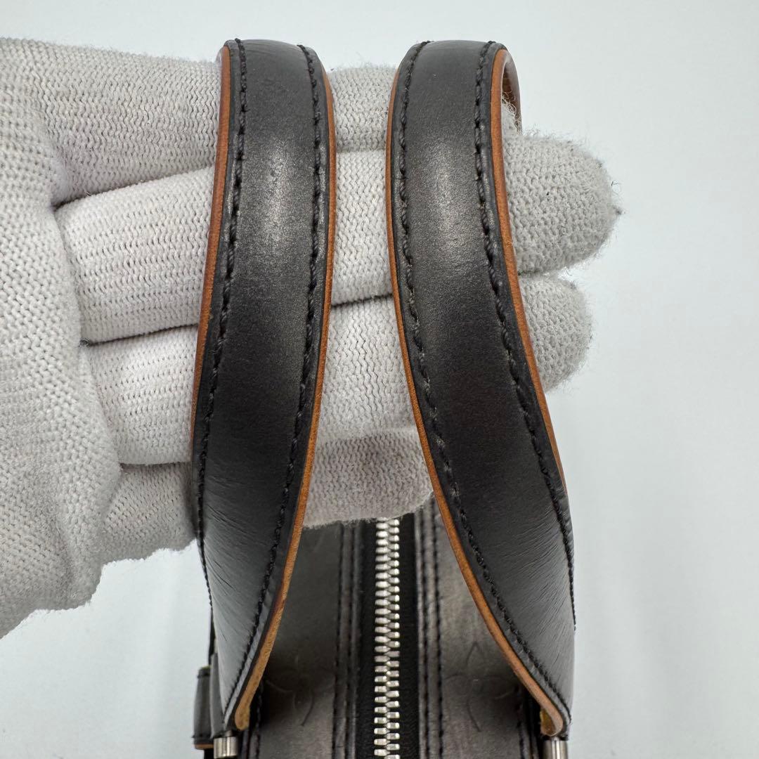 ルイヴィトン モノグラム マット シェルトン ハンドバッグ ノワール