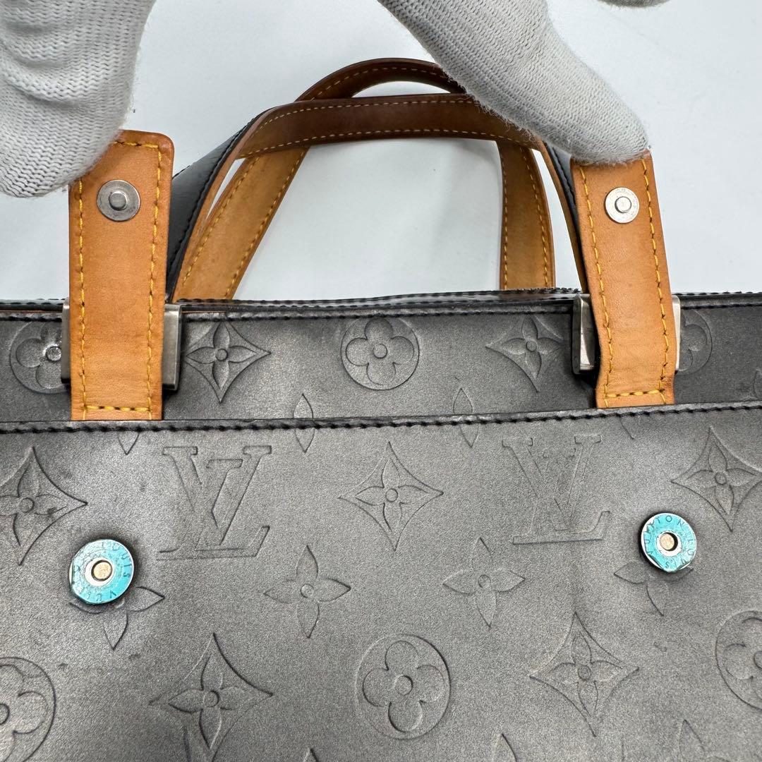 ルイヴィトン モノグラム マット シェルトン ハンドバッグ ノワール