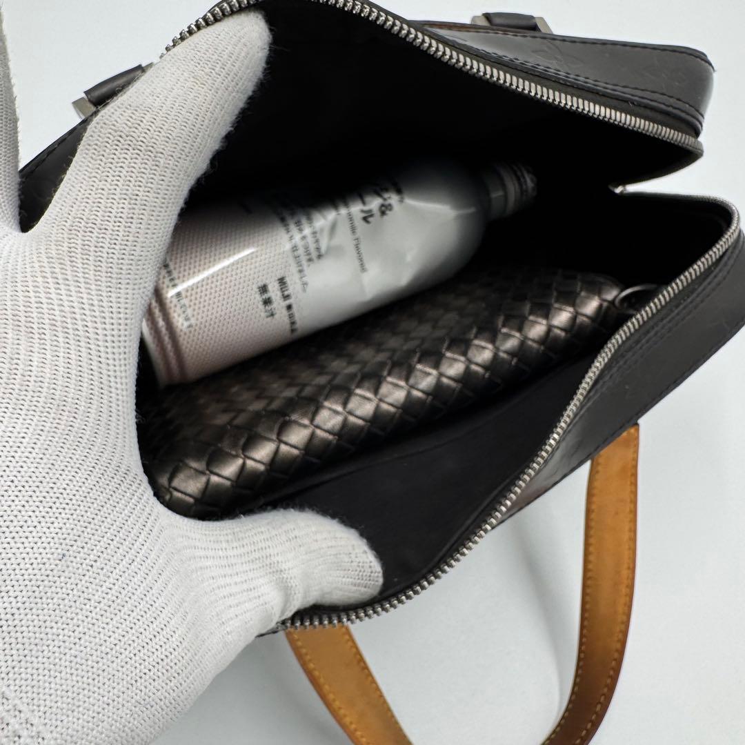 ルイヴィトン モノグラム マット シェルトン ハンドバッグ ノワール