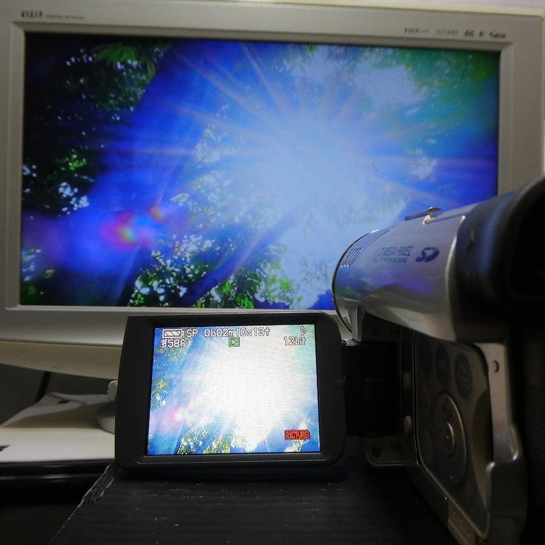 動作良好 パナソニックNV-GS120 MiniDVビデオ　デジタルダビングに