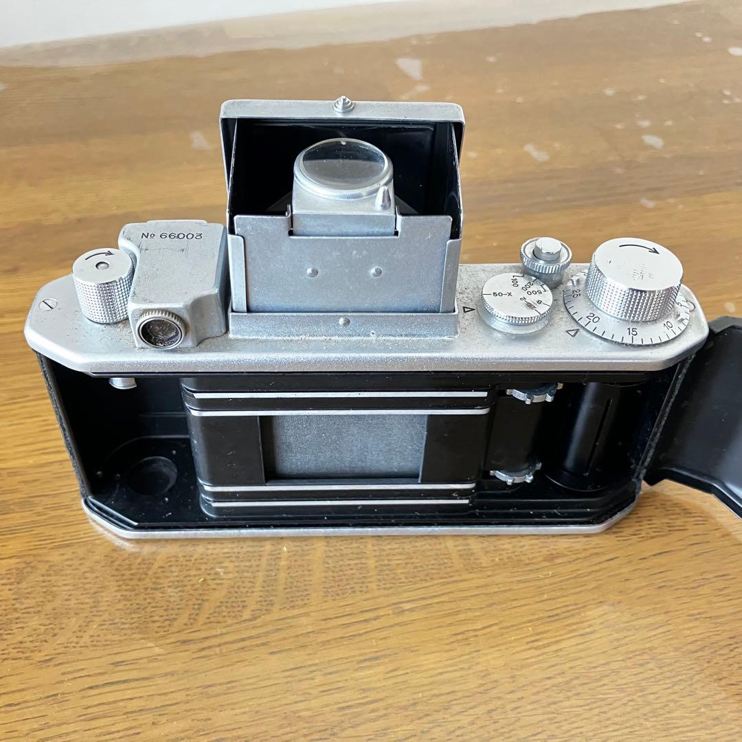 Asahiflex アサヒフレックス 一眼レフカメラ 革ケース付き