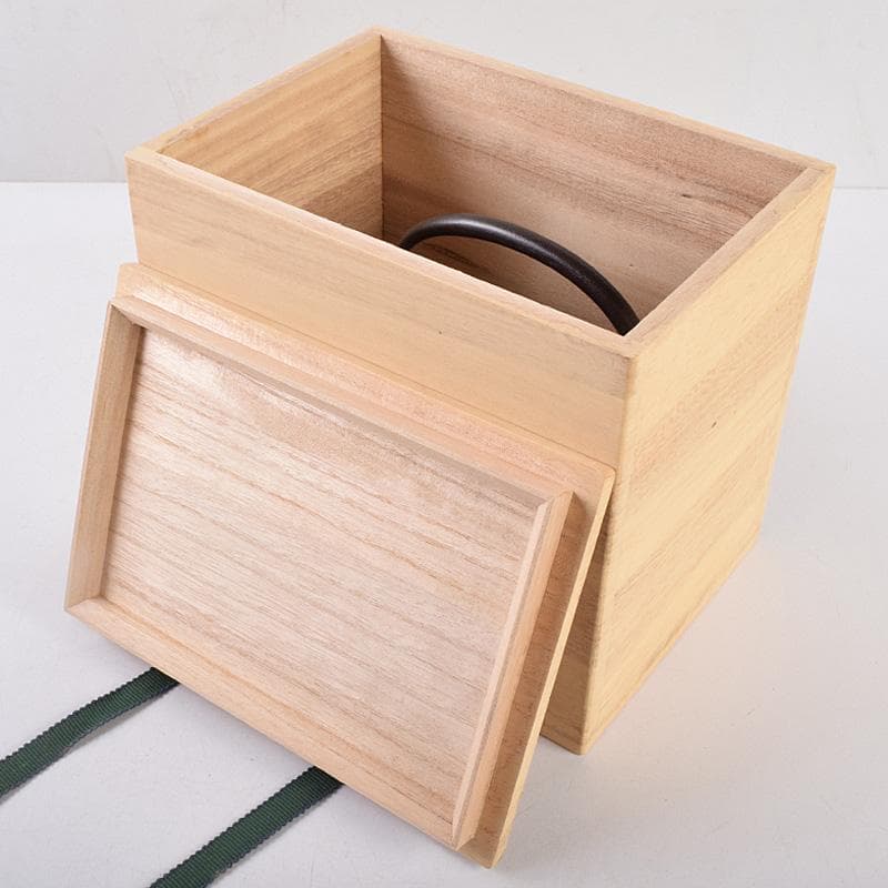 煎茶道具　釜師　菊地政光作　肩霰　銚子　染付山水文替蓋付　共箱　V R9015