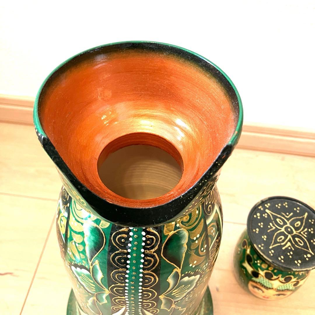 ロシア製 マトリョーシカ ウォッカスタンド　置物