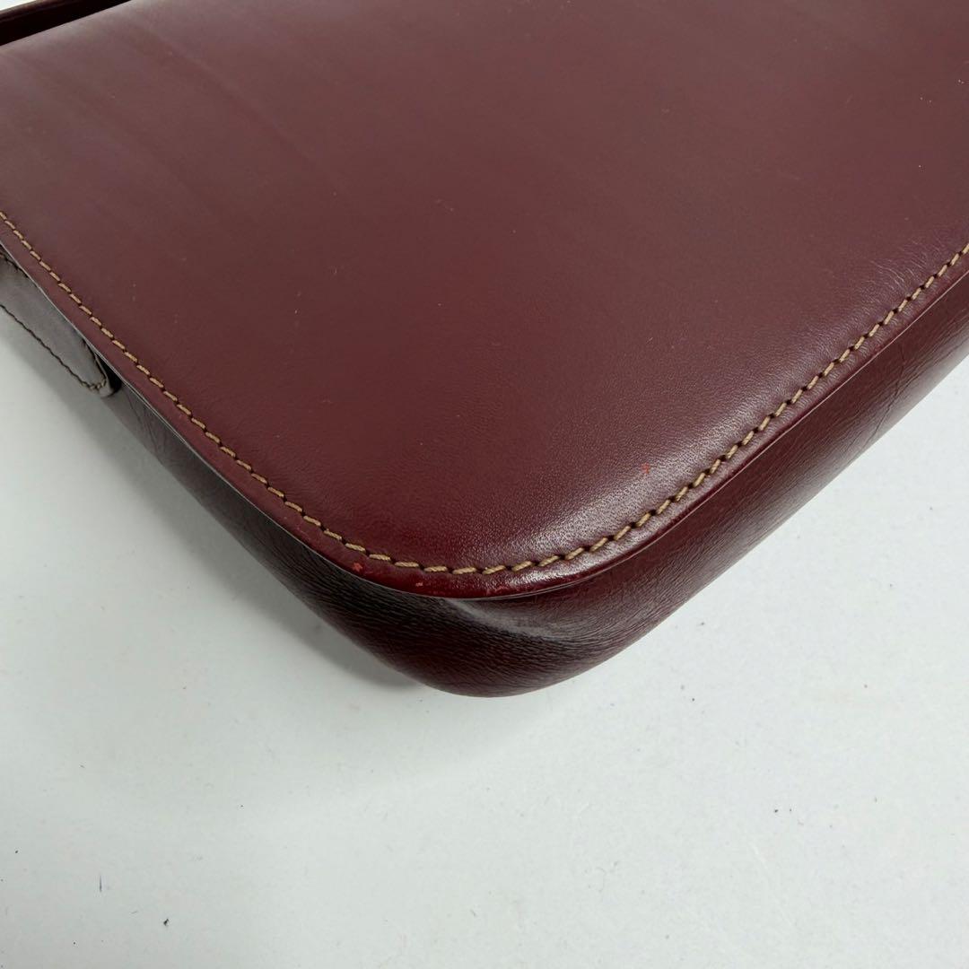 【良品✨️】Cartier カルティエ ショルダーバッグ マストライン フラップ