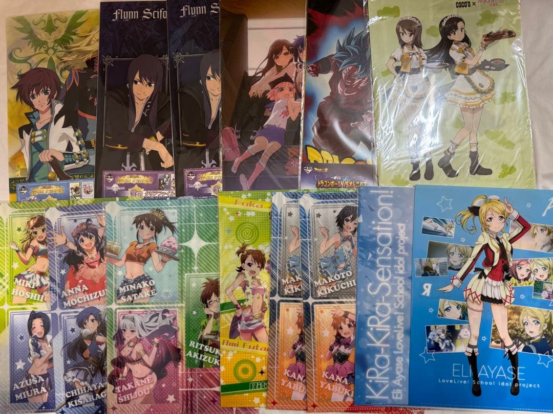 アニメ、ゲーム系 クリアファイル 300枚以上まとめ売り ラブライブ