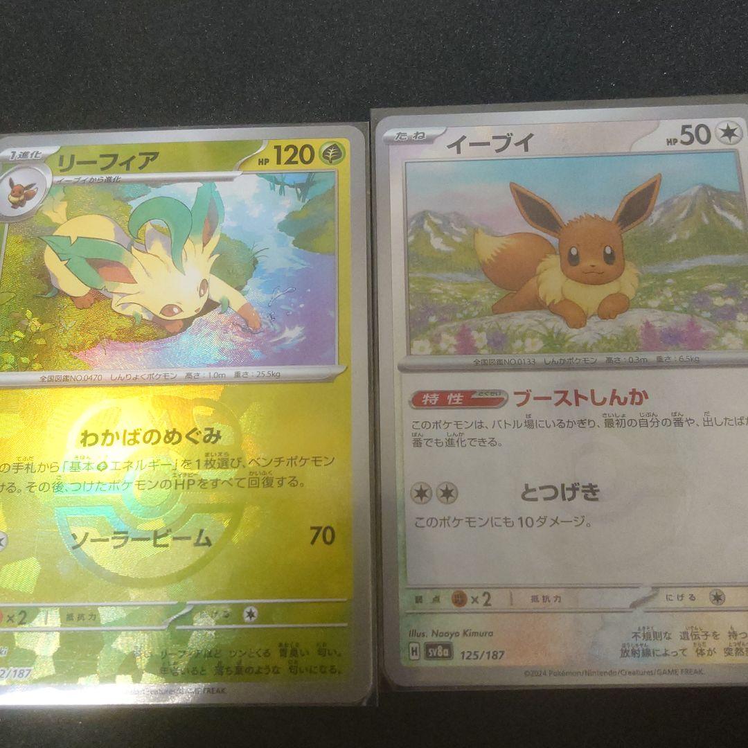 ブラッキーex SAR ニンフィアex SAR テラスタルフェスex