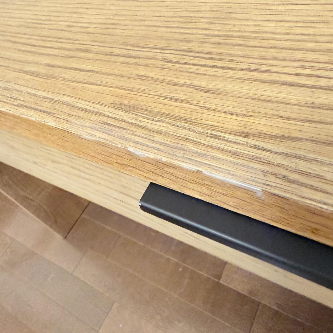 Unico ADDAY デスク W800　引き出し付き