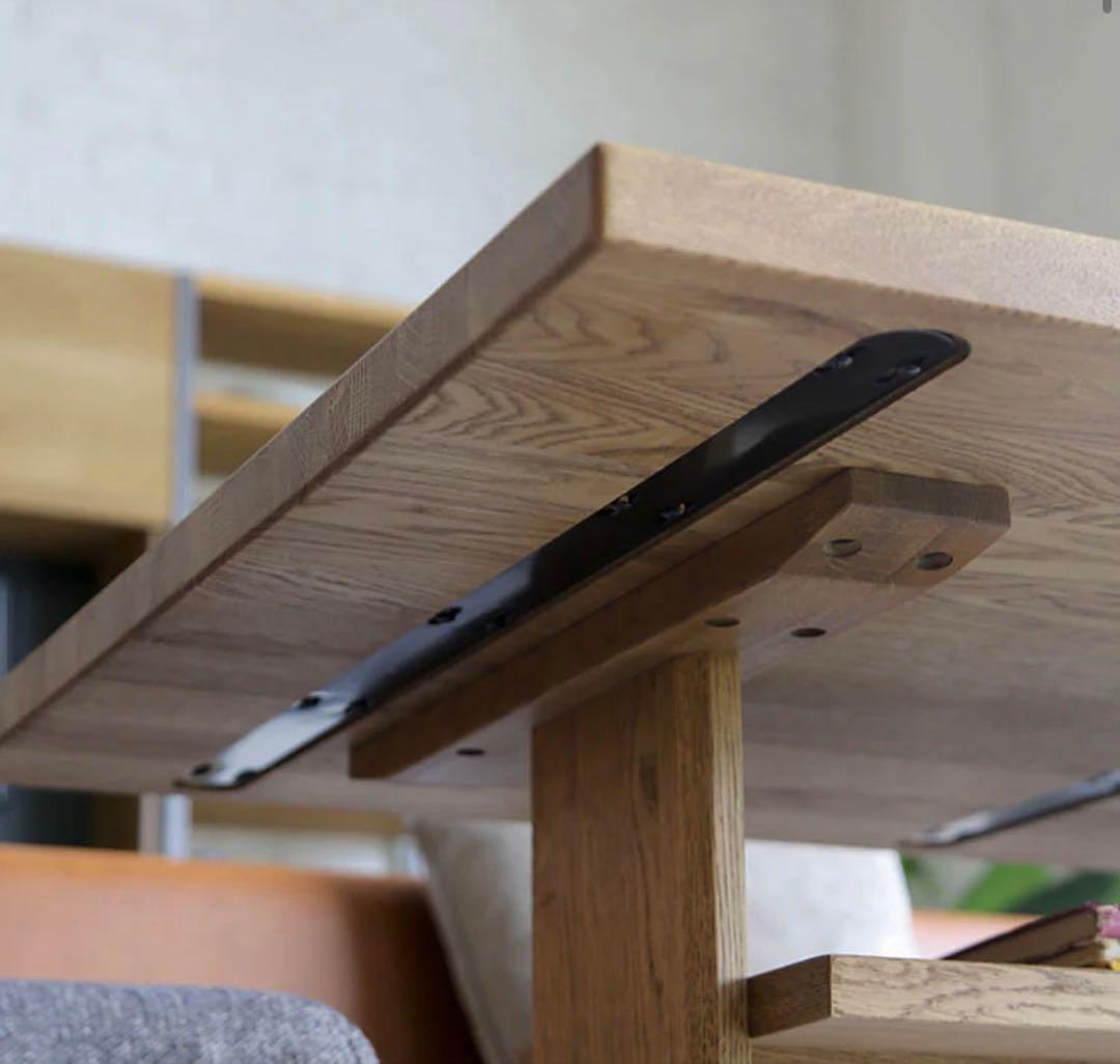 クラッシュゲート　カインダイニングテーブル オーク 140cm