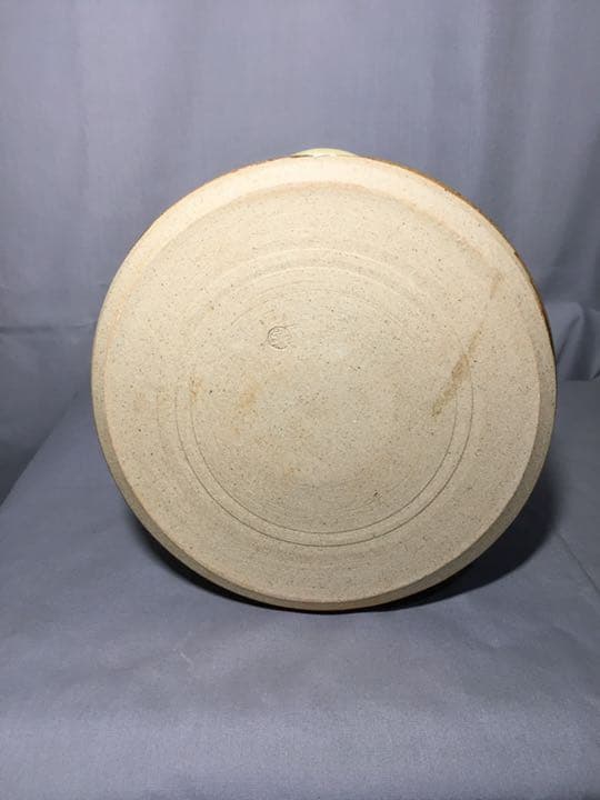 茶道具】阿漕焼 福森比路志作 比路志造 高取四方耳付