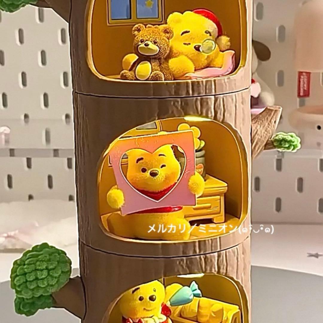 TOPTOY ディズニー くまのプーさん ツリーハウス フィギュア フルボックス