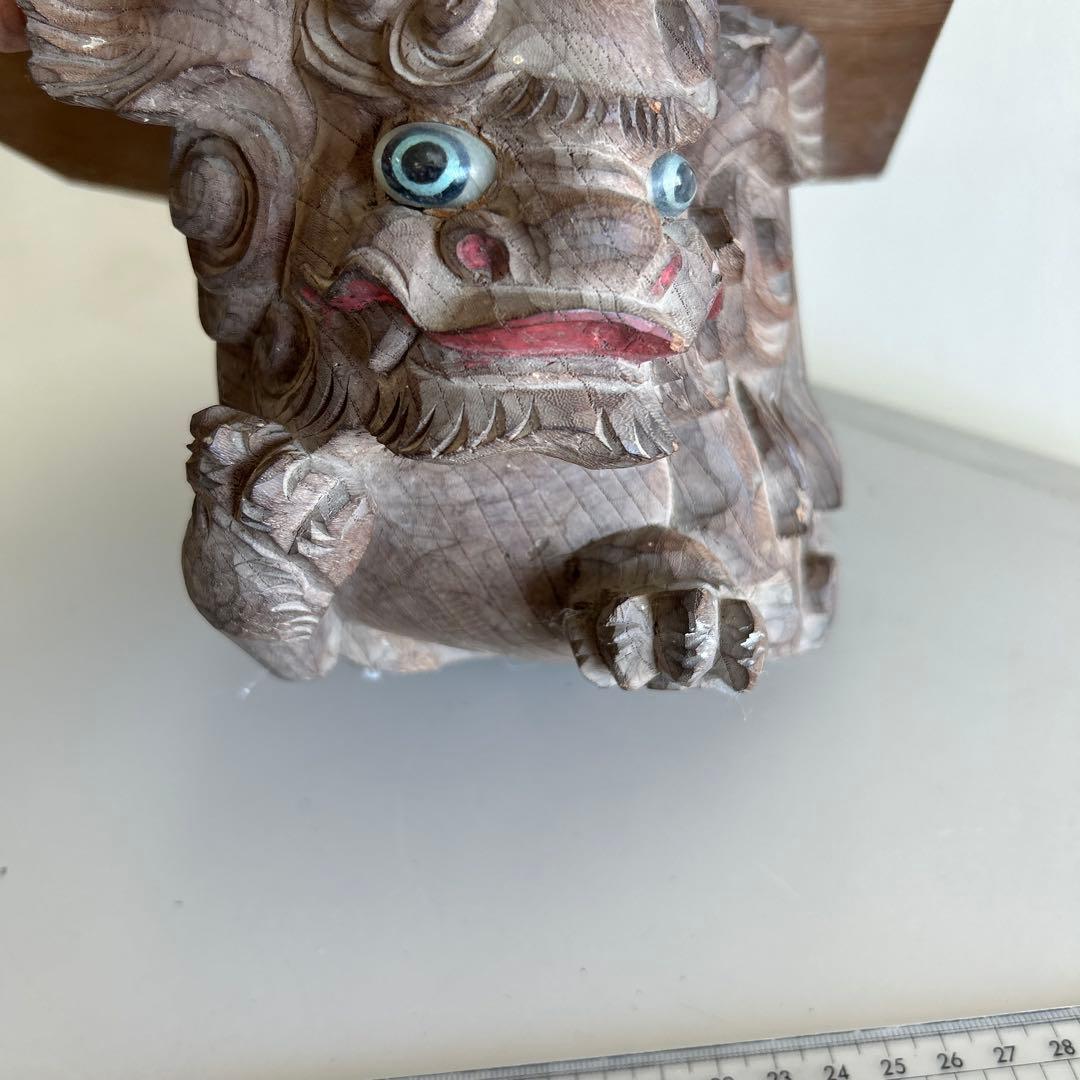 木彫獅子 彫物 木鼻 だんじり 骨董 神社仏閣地車