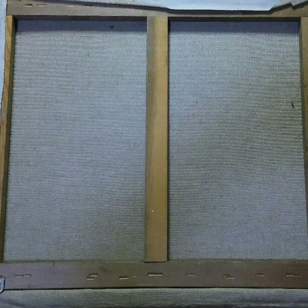 釧路港を描いた油絵です。