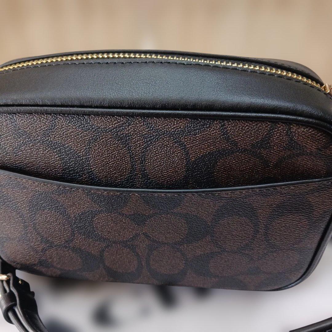 新品未使用COACH ショルダーバッグ ブラウン/ブラック