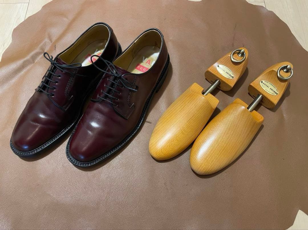 専用[希少]REGAL VAN REGAL バーガンディ レザー ドレスシューズ