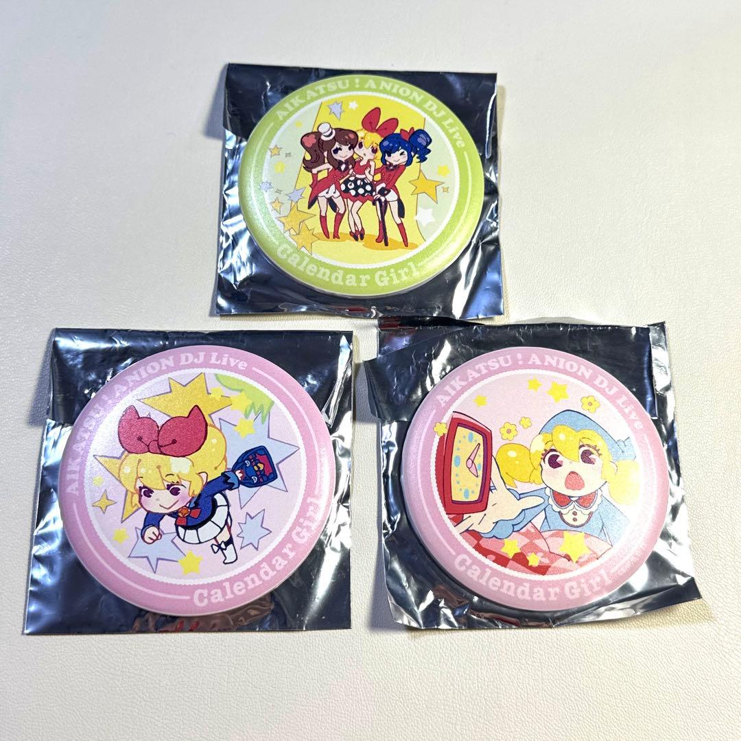 アイカツ　ミュージックカフェ　マグネット付きバッジ アイカツ ミュージックカフェ マグネット付きバッジ アイカツ