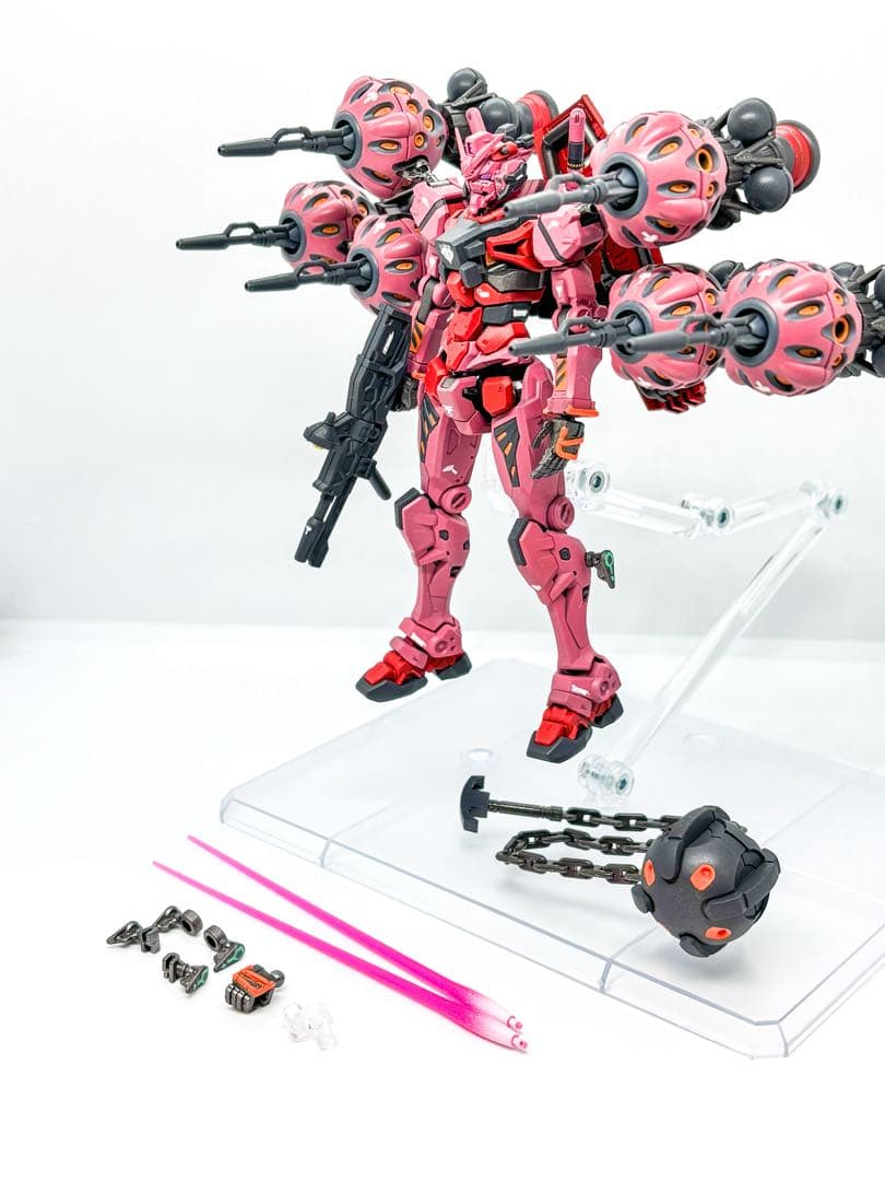HG 赤いガンダム (0079) 塗装完成品 ジークアクス GQuuuuuuX - メルカリ