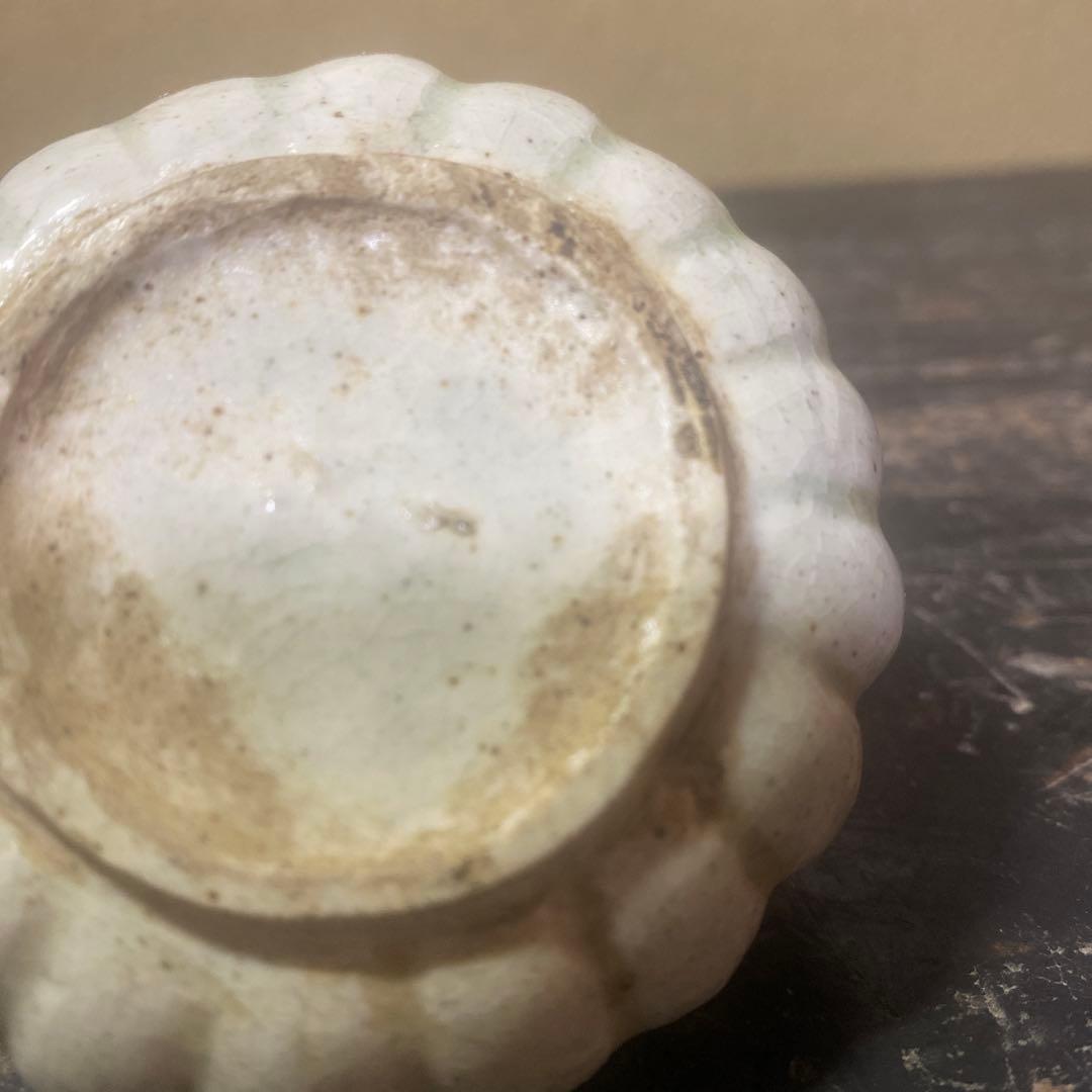 中国古玩具　白磁油壺7cm3.5cm