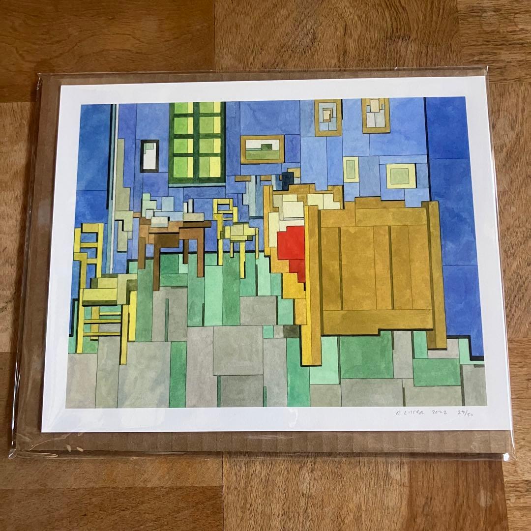 Adam Lister アダムリスター　Gogh Bedroom ゴッホ　寝室 Adam Lister アダムリスター Gogh Bedroom ゴッホ 寝室 Adam Lister