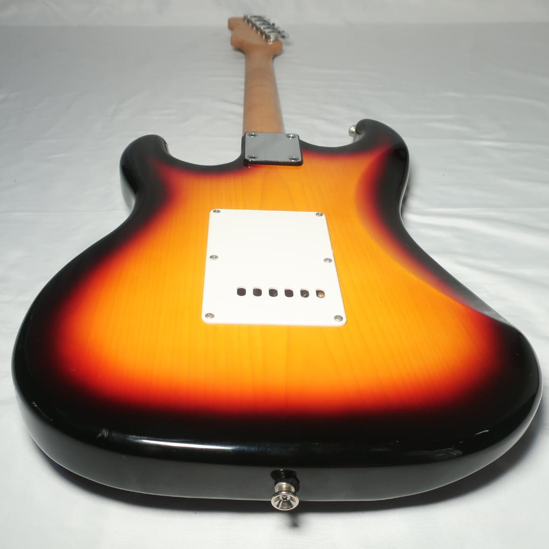 美品 VISION エレキギター ストラトキャスタータイプ ブラウン 軽量モデル