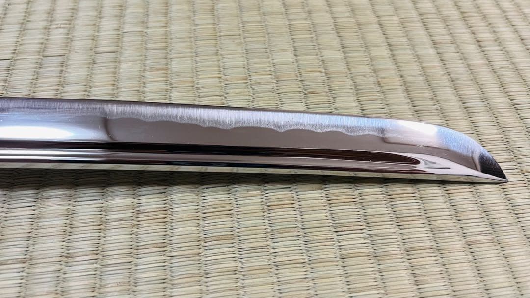 模造刀 海軍 軍刀 樋入り刀身 黒石目鞘 拵 大日本帝国 251021-1