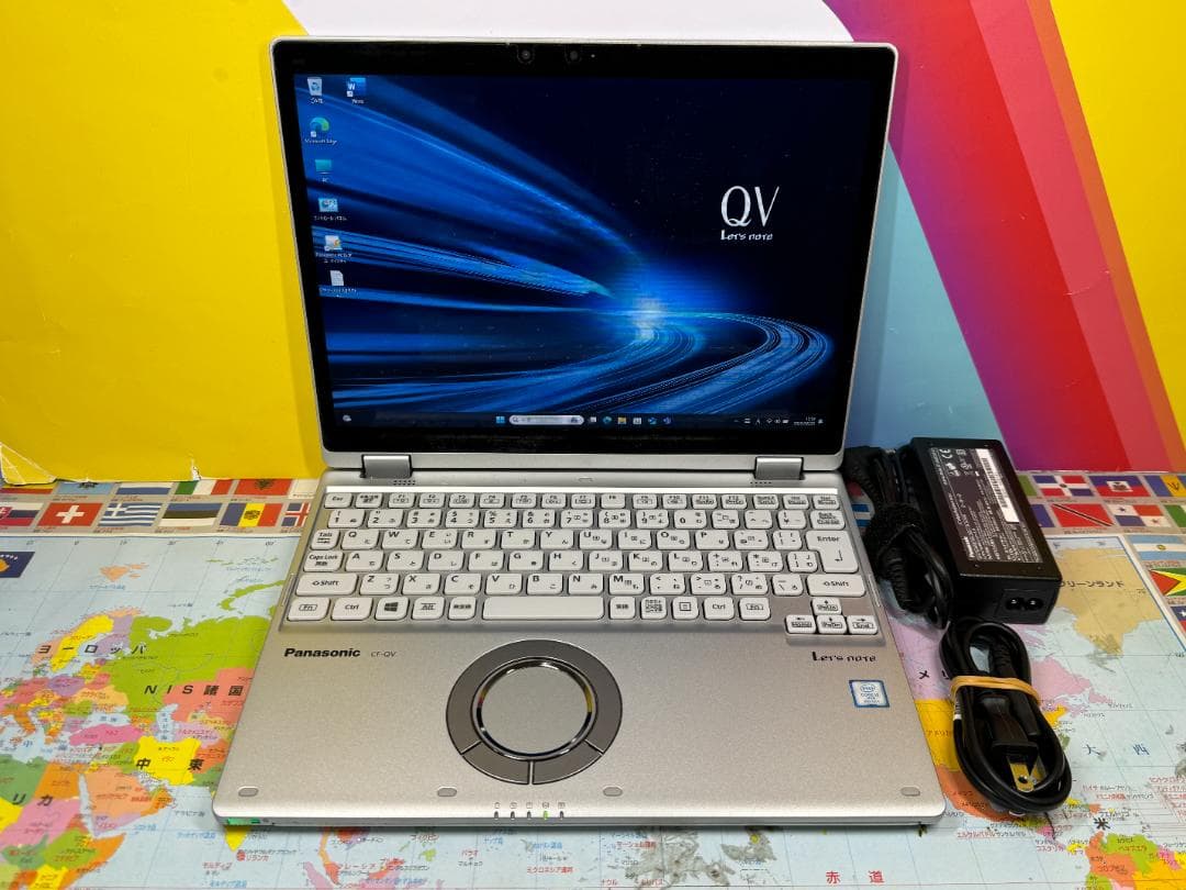 パナソニック CF-QV8 レッツノート LTE 12型 タッチパネル 超軽量