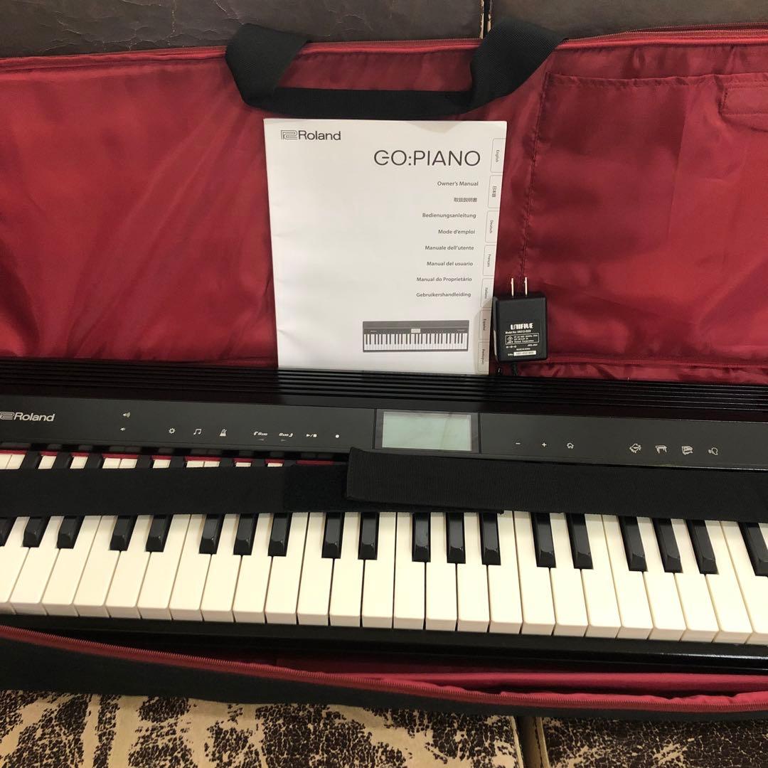 Roland 電子ピアノ GO:PIANO 61 極美品 キャリングケース付き