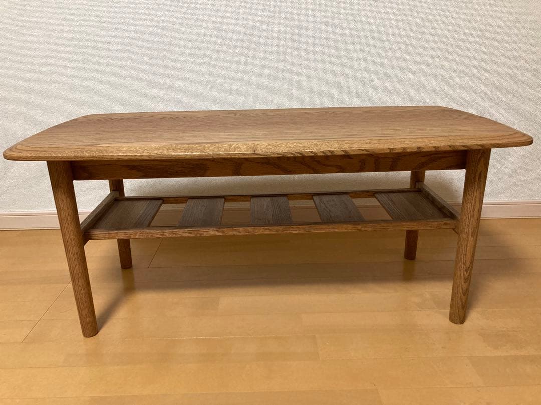 モモナチュラル 昇降式ローテーブル FD LOW TABLE S