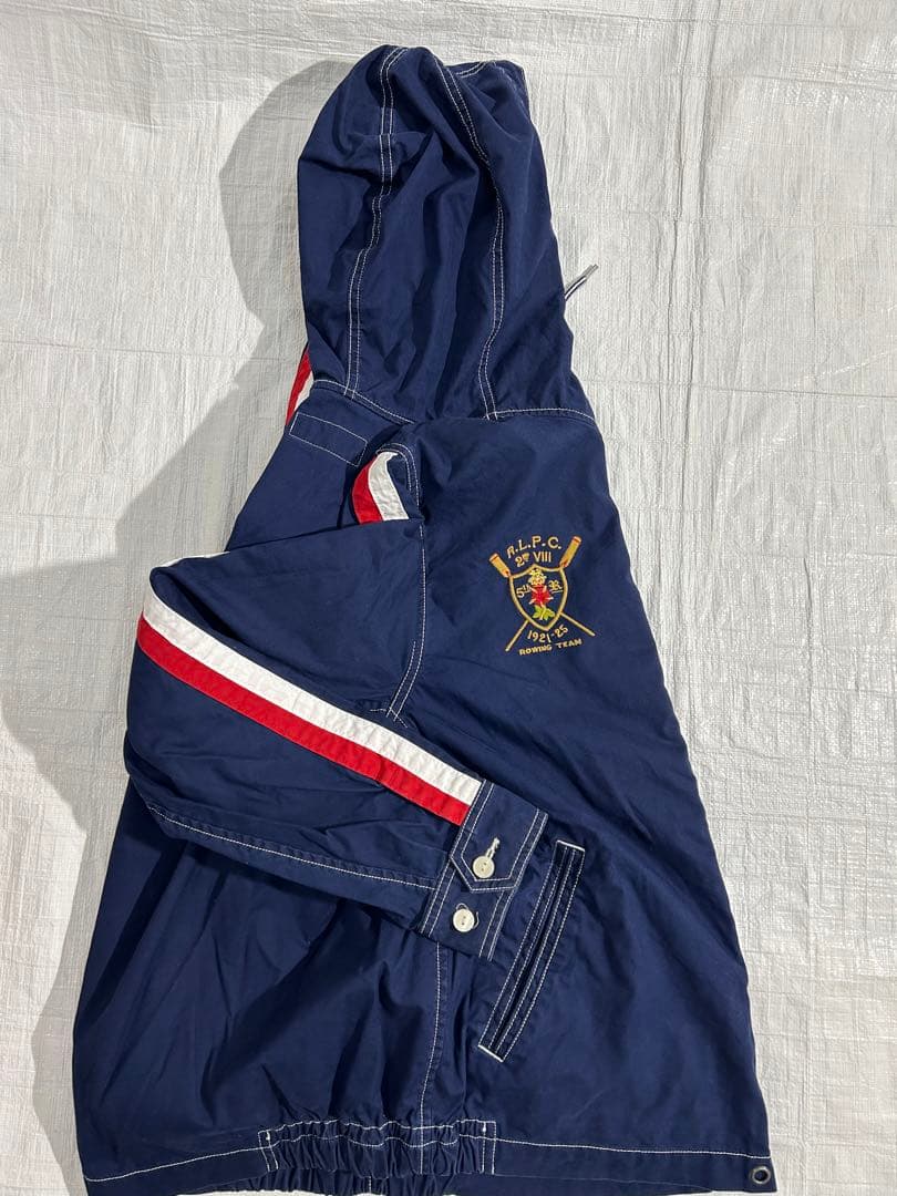 POLO R ポロ ラルフローレン ビッグポニー フード ジャケット ネイビー